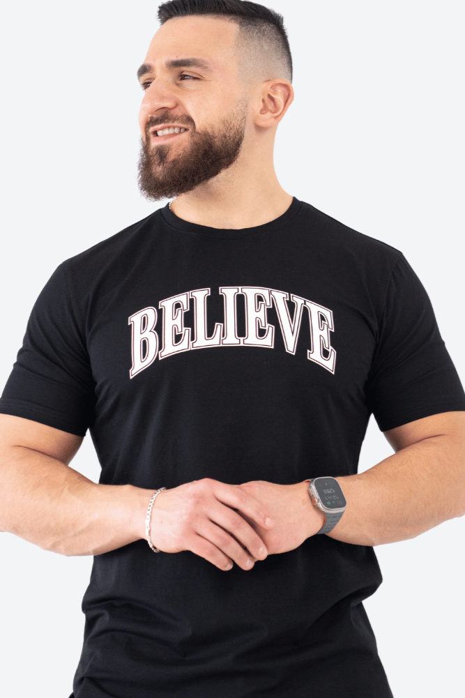 Believe FitShirt- Black
