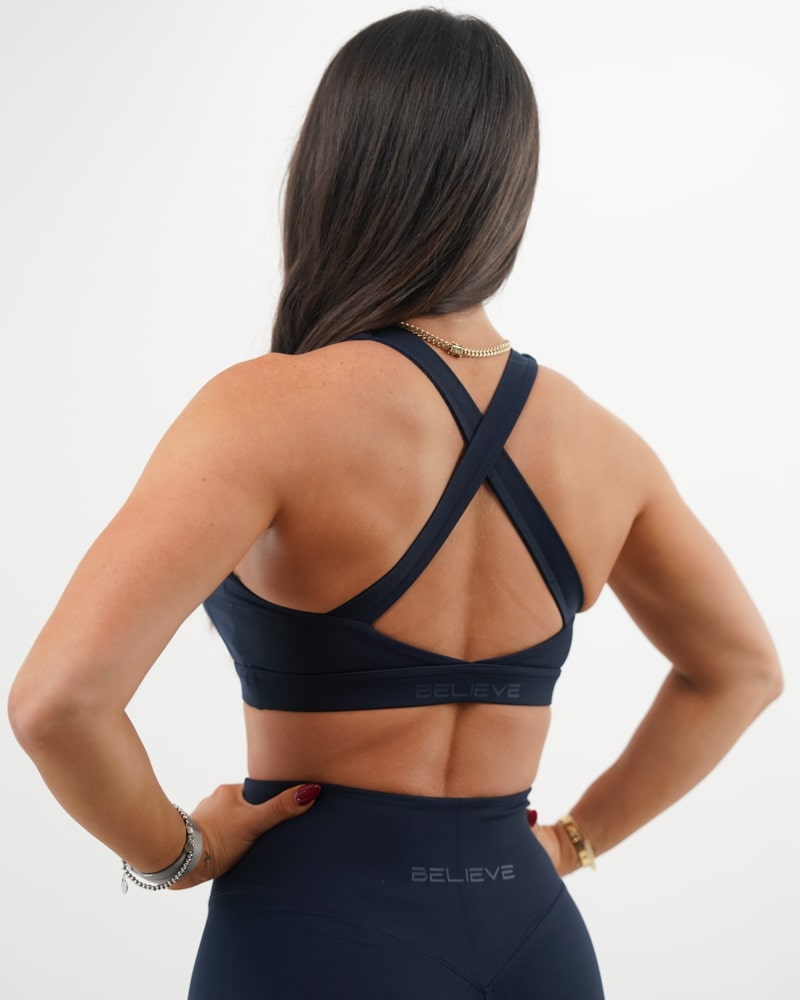 PerfectFit - Navy Blue Sport Bra