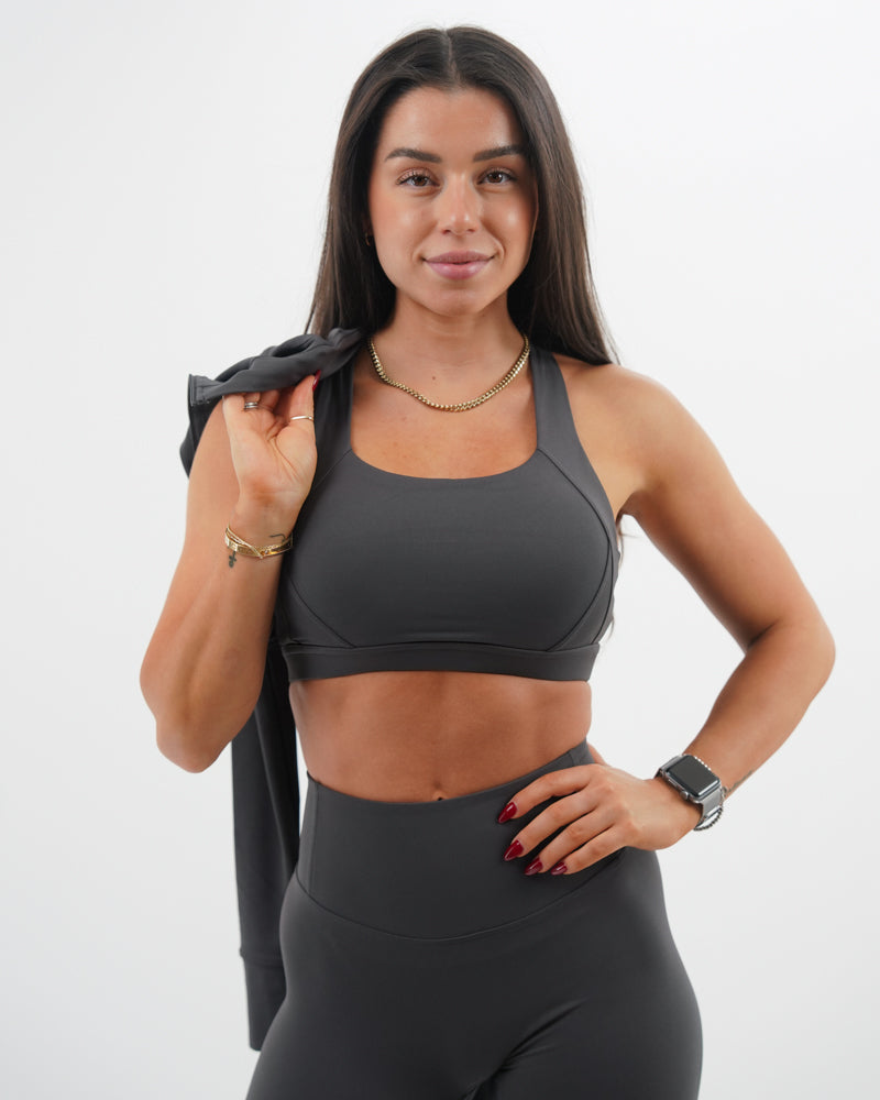 PerfectFit - Grey Sport Bra