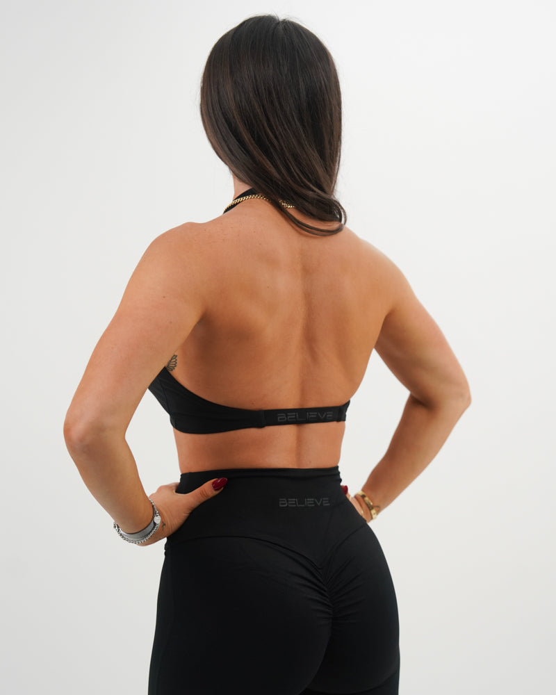 YogaFit - Black Sport Bra