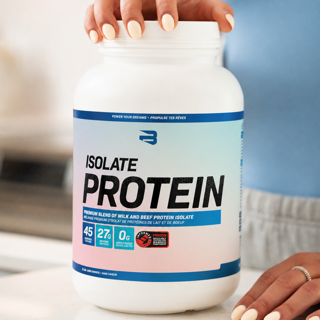 Isolate Protein Sans Saveur