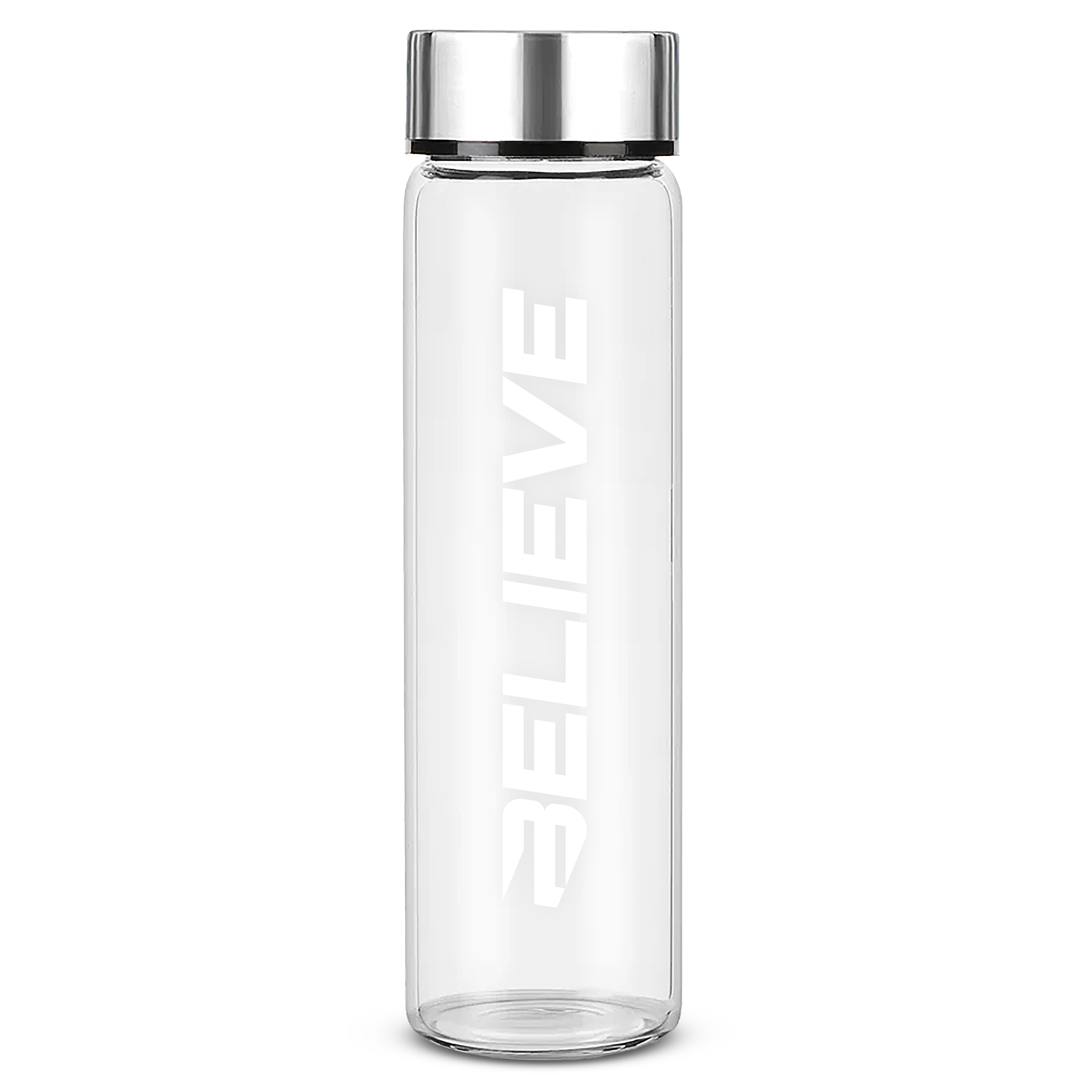 Glass Believe Bottle