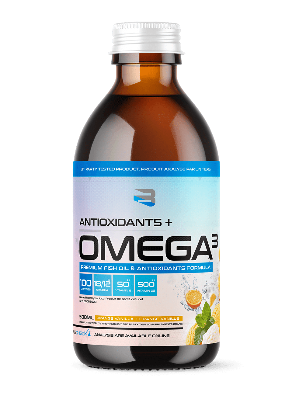 Omega 3 + D3 & E - Believe Supplements