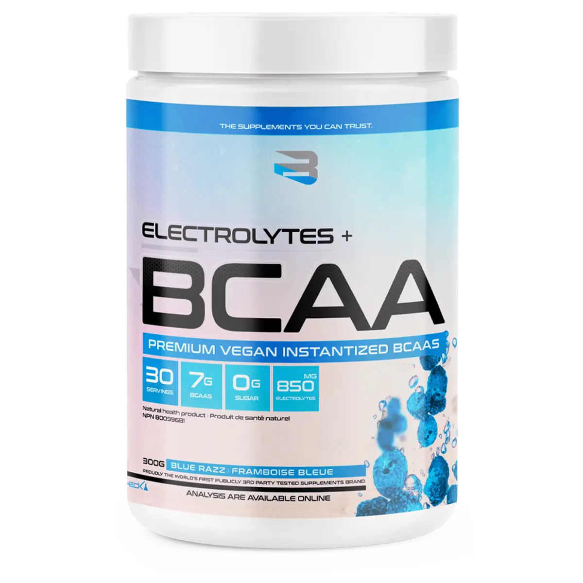 Électrolytes + BCAA