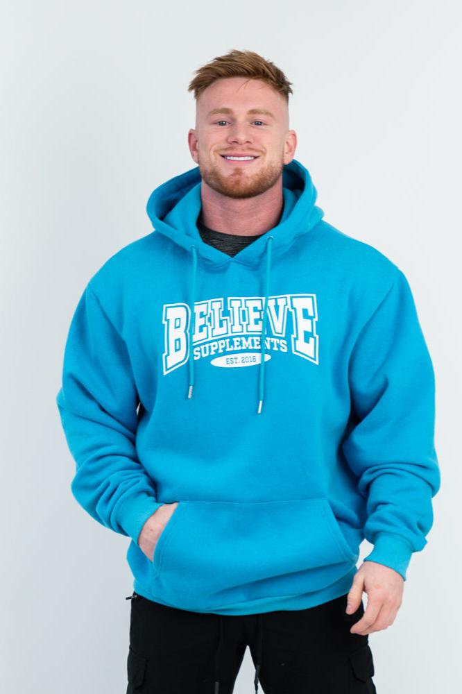 🎁 Blue Believe Hoodie (100% off)