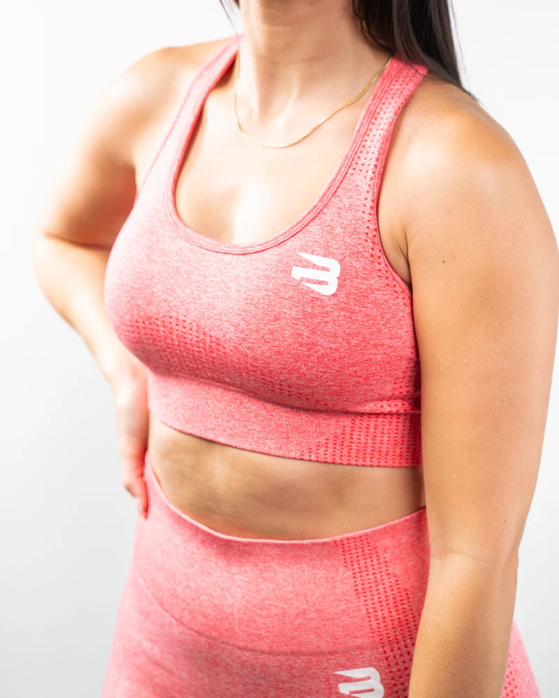 Believe Sports Bra - Coral