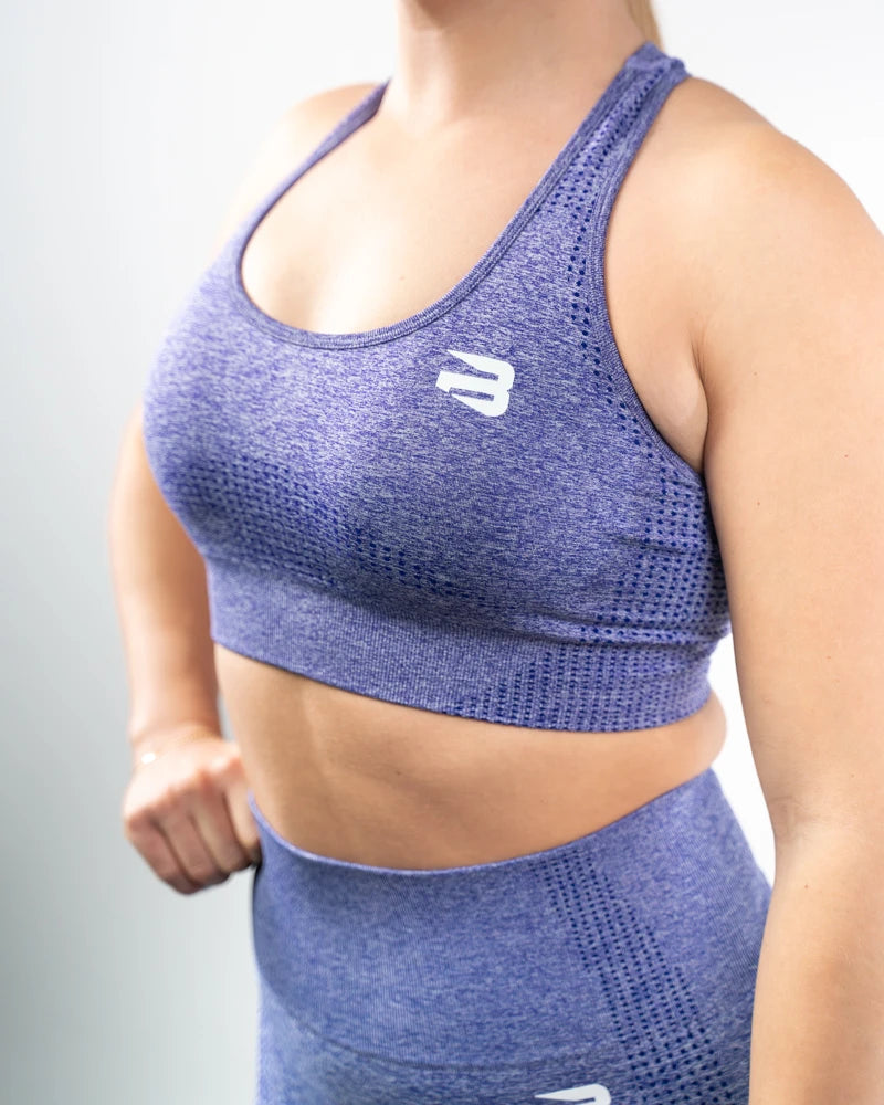 Believe Sports Bra - Purple