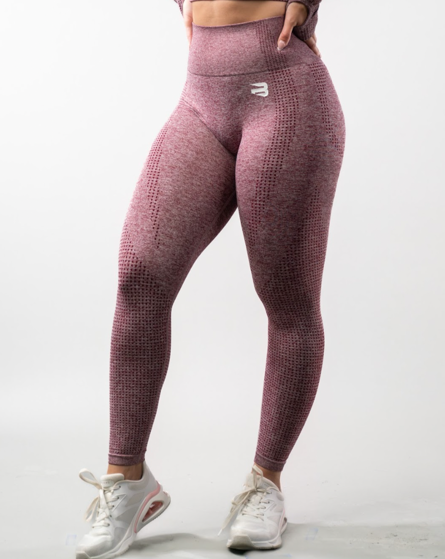 Believe Legging - Wine Red