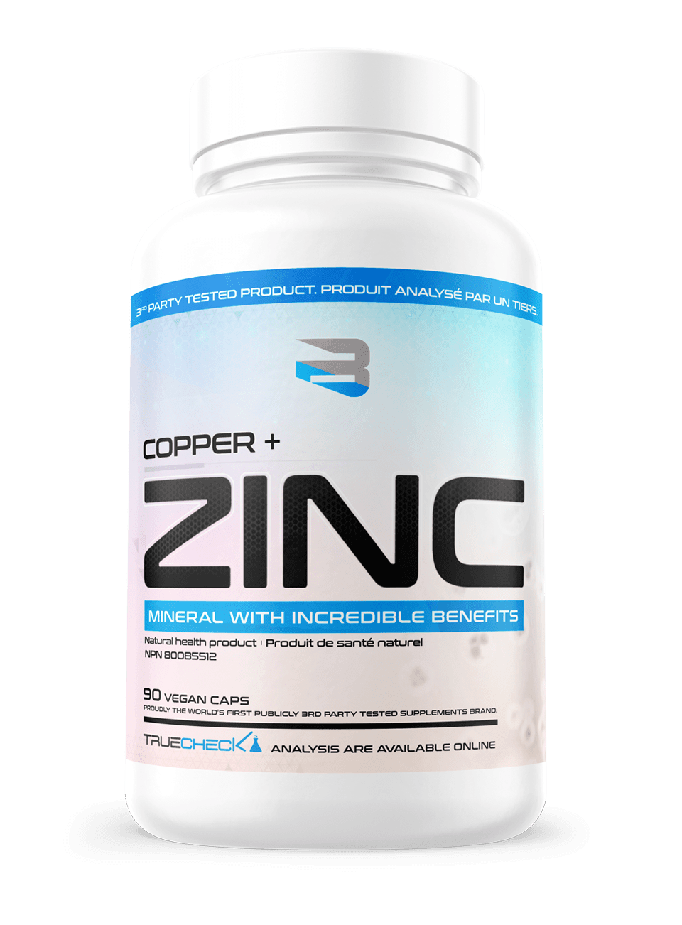 Copper + Zinc - Believe Supplements